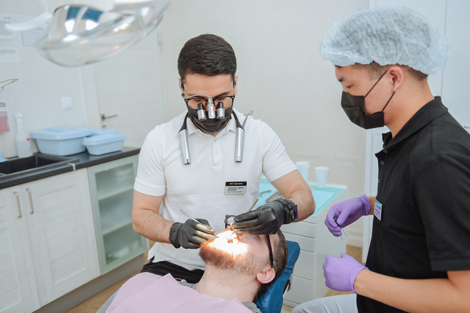 Лечение зубов методом ICON